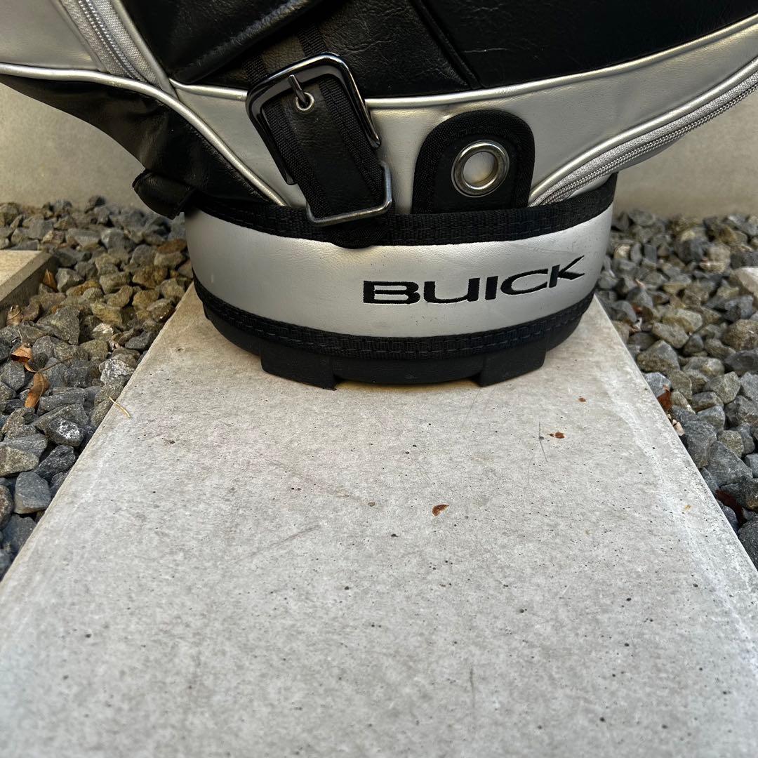 希少 タイガーウッズ BUICK キャディバッグ シルバー