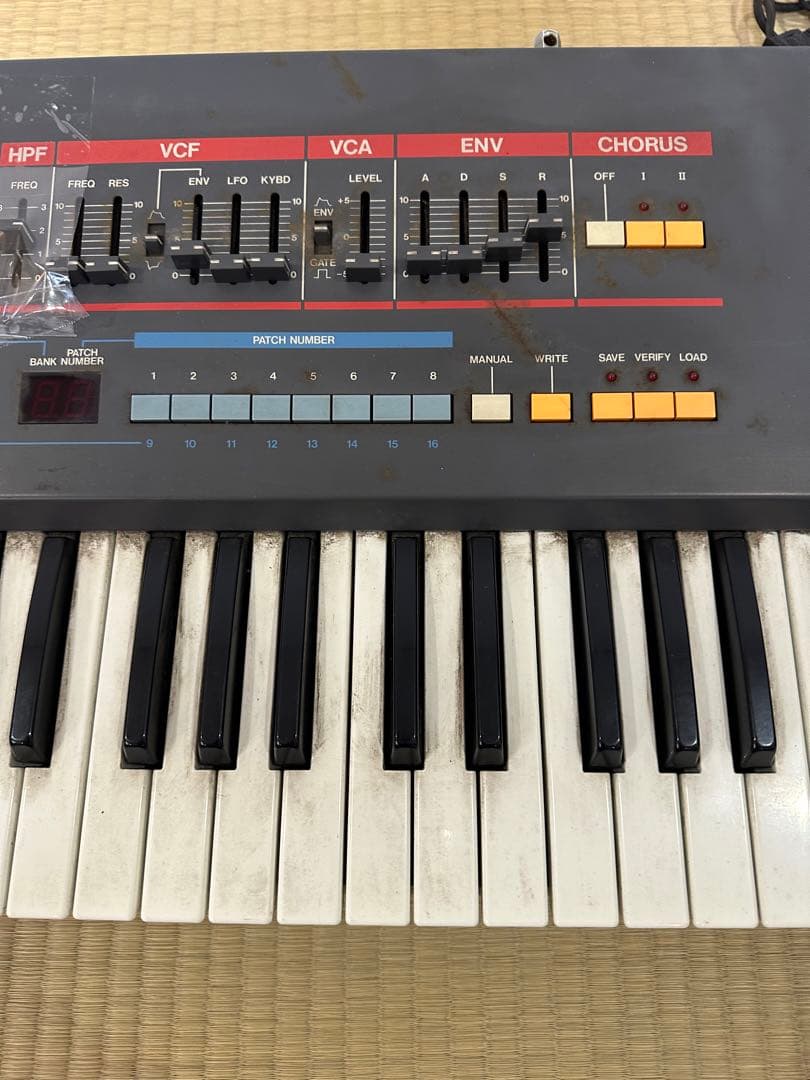 ジャンク品 Roland JUNO-106S シンセサイザー ローランド