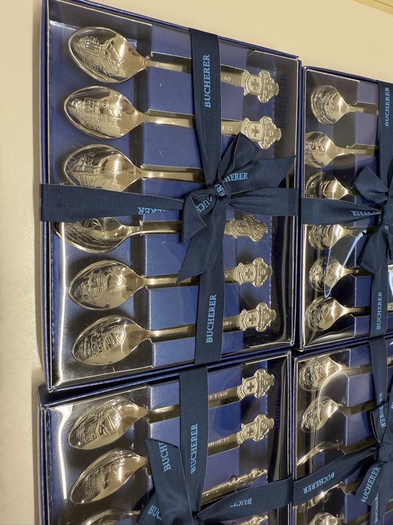 ROLEX ロレックス BUCHERER カトラリー スプーンセット×4