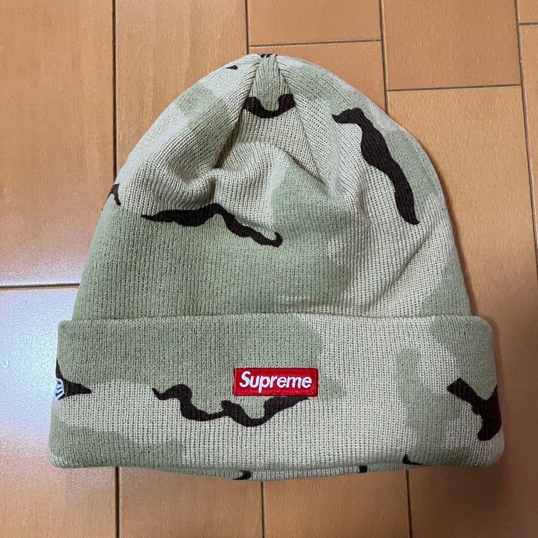 帽子 Supreme new era $ Beanie Desert Camo