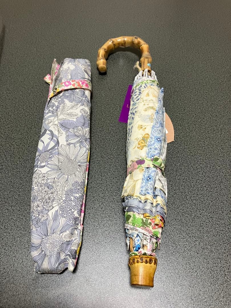 【未使用】リバティ 折り畳み傘　晴雨兼用