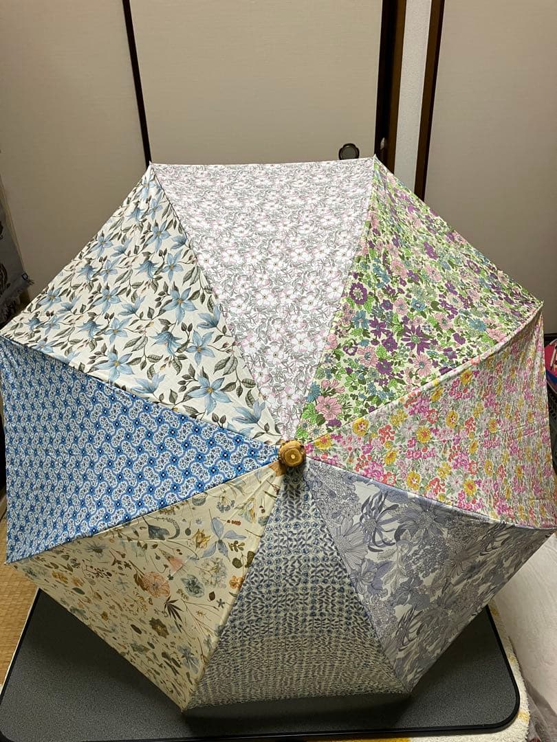 【未使用】リバティ 折り畳み傘　晴雨兼用