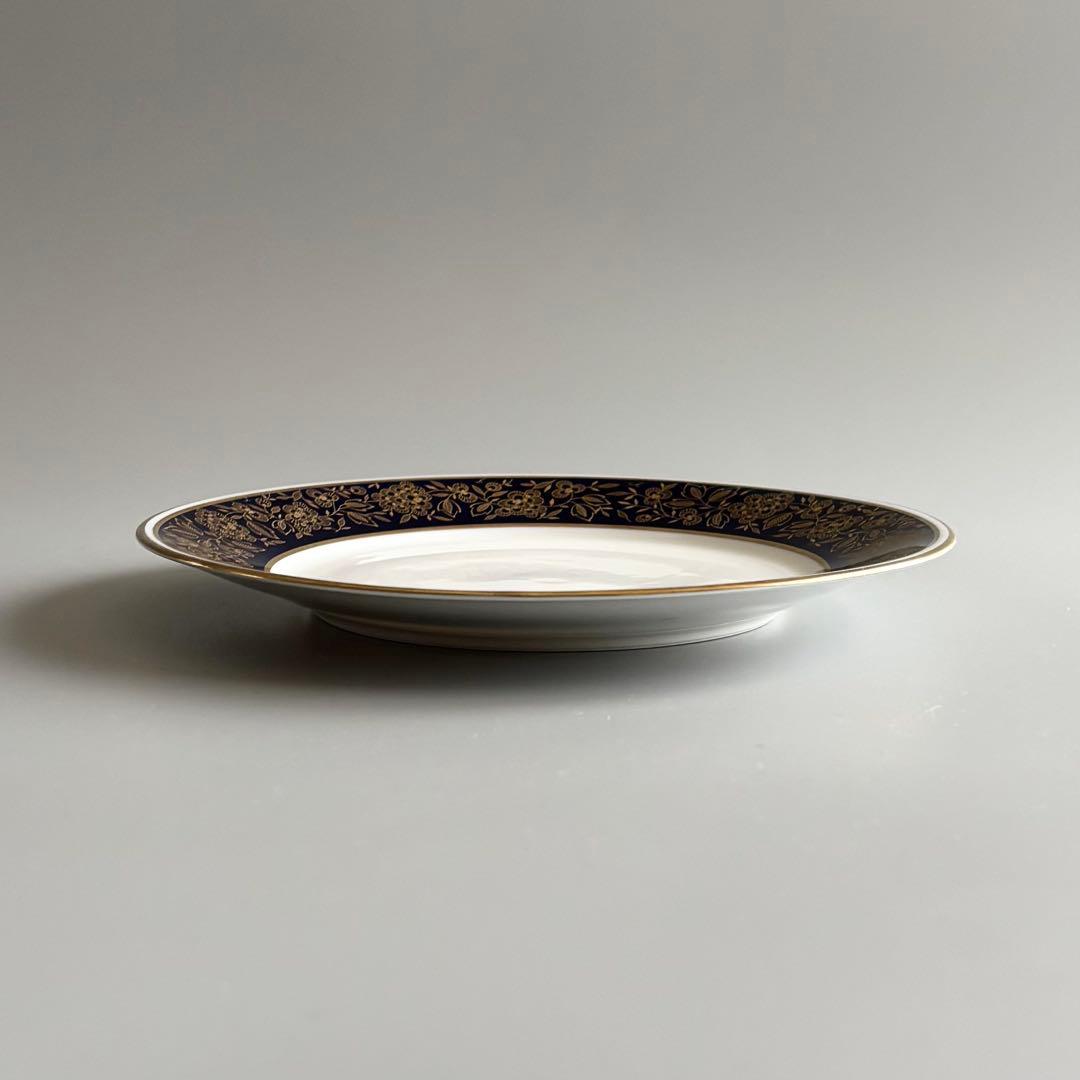 ドイツ製ヴィンテージ　Weimar　コバルトブルー　金彩花模様【稀少品・未使用】