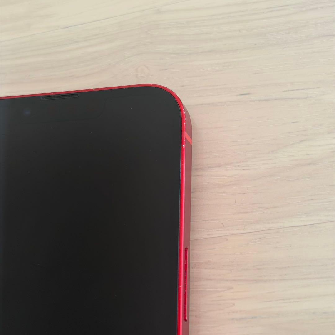 【SIMフリー】iPhone 13 RED 128GB 最大容量80%
