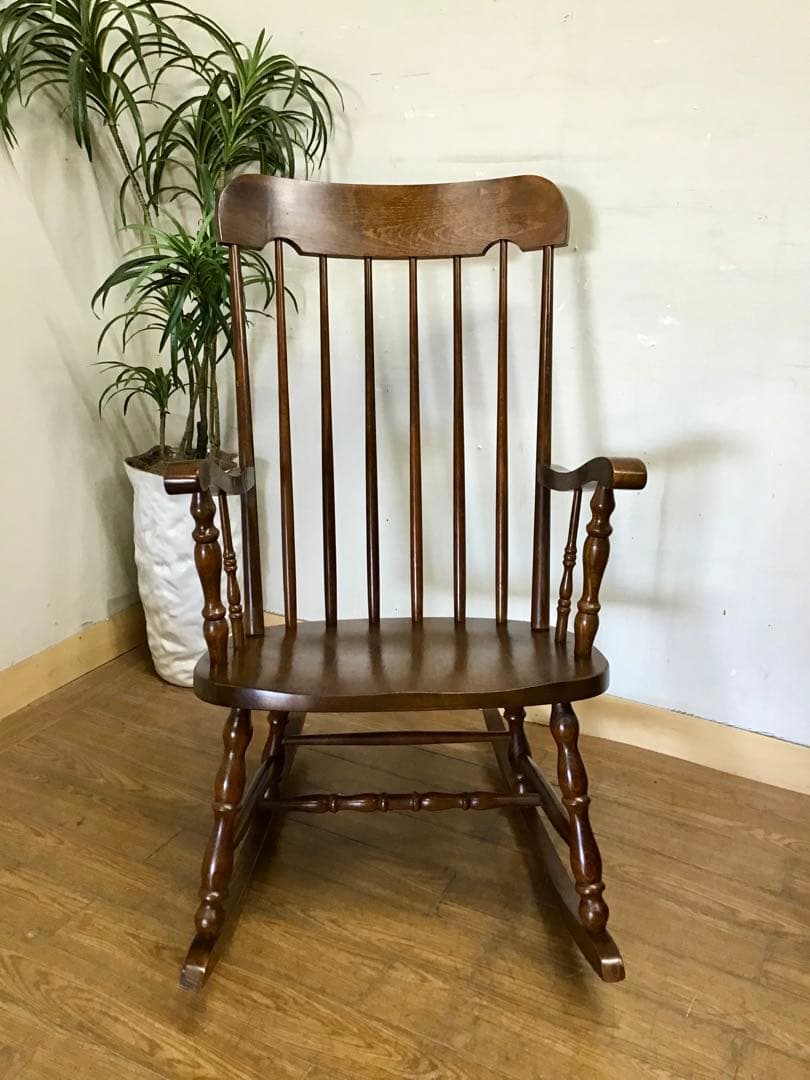 管204☆飛騨家具☆柏木工☆KASHIWA☆ロッキングチェアー