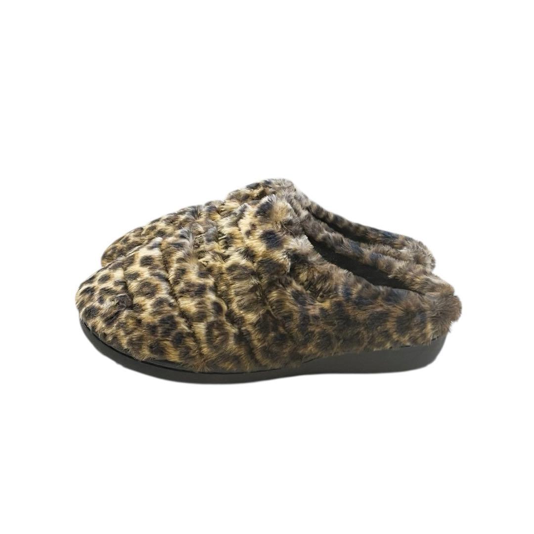 靴 WACKO MARIA LEOPARD FUR AORORA SANDALS