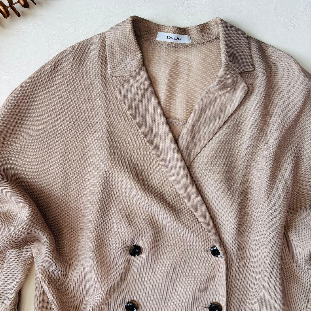 25SS 美品 DOUDOUドゥドゥ メッシュドルマンシャツジャケット