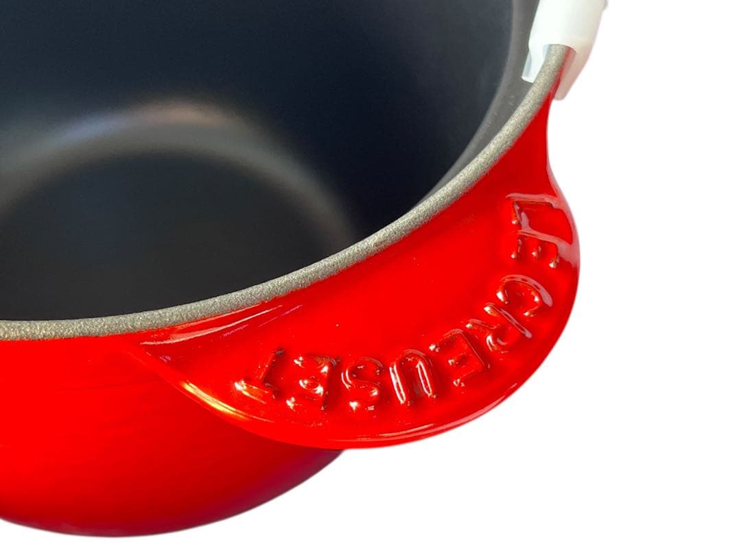 LE CREUSET チェリーレッド 18cm ココット・エブリィ　ルクルーゼ