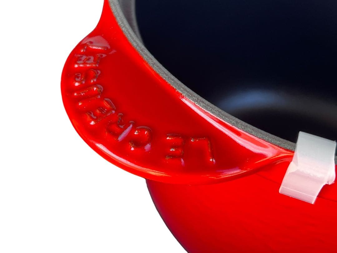 LE CREUSET チェリーレッド 18cm ココット・エブリィ　ルクルーゼ