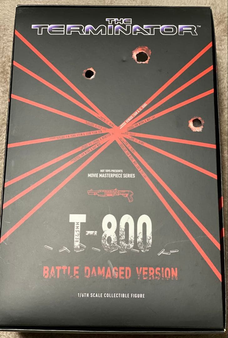 ホットトイズ ムービーマスターピース ターミネーター T-800ダメージ 襲撃版