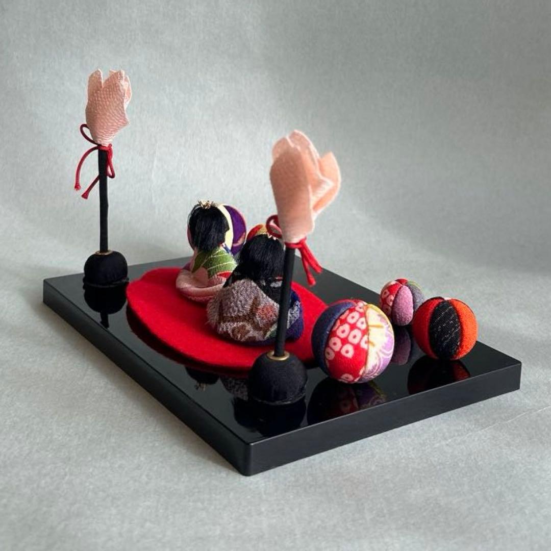 お雛様 ちりめん細工 雛飾り ひな祭り 桃の節句