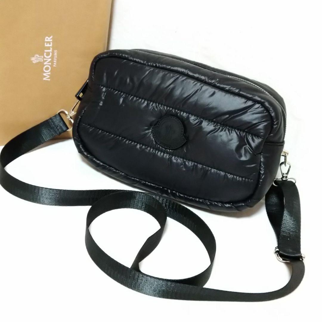 HARRIER様 モンクレール ダウン パルファム ポーチ ショルダー ナイロン