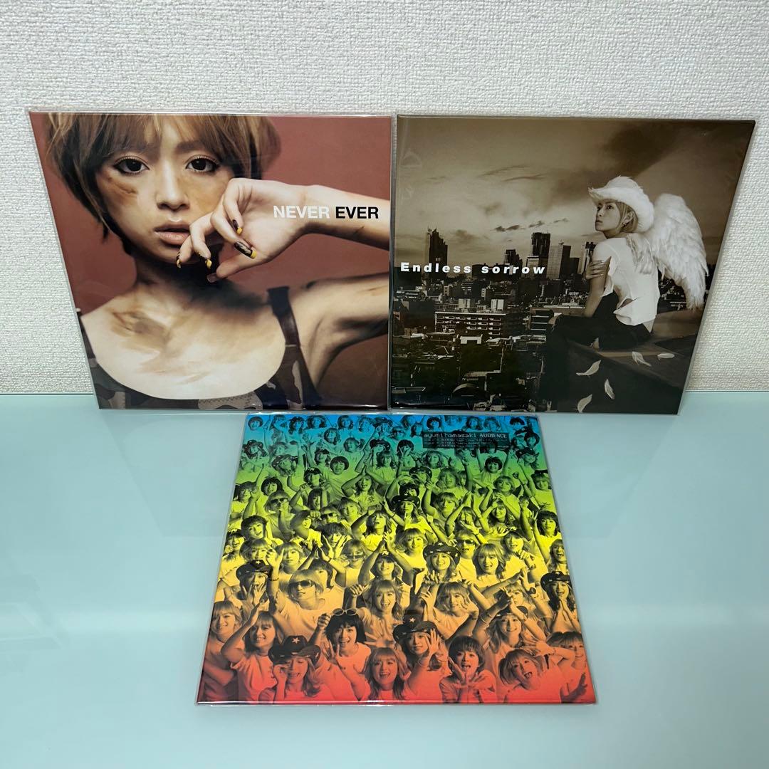 浜崎あゆみ　レコード　AUDIENCE　NEVER EVER　Endless
