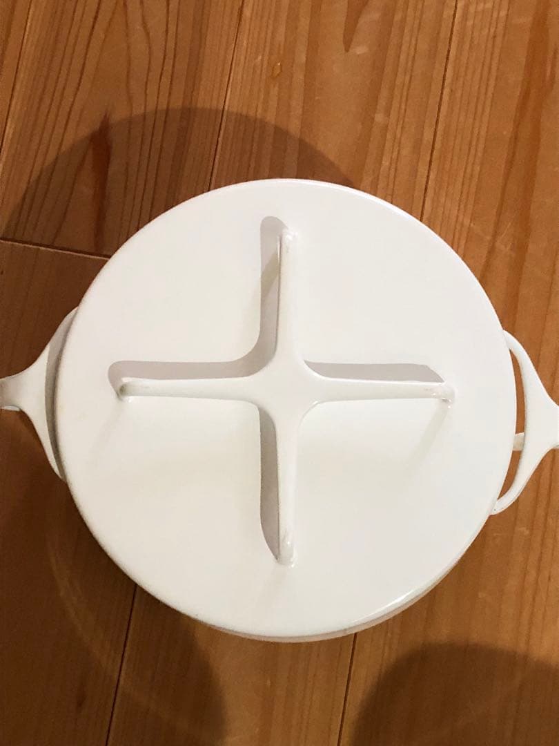両手鍋　DANSK ダンスク　18cm 白　ホワイト