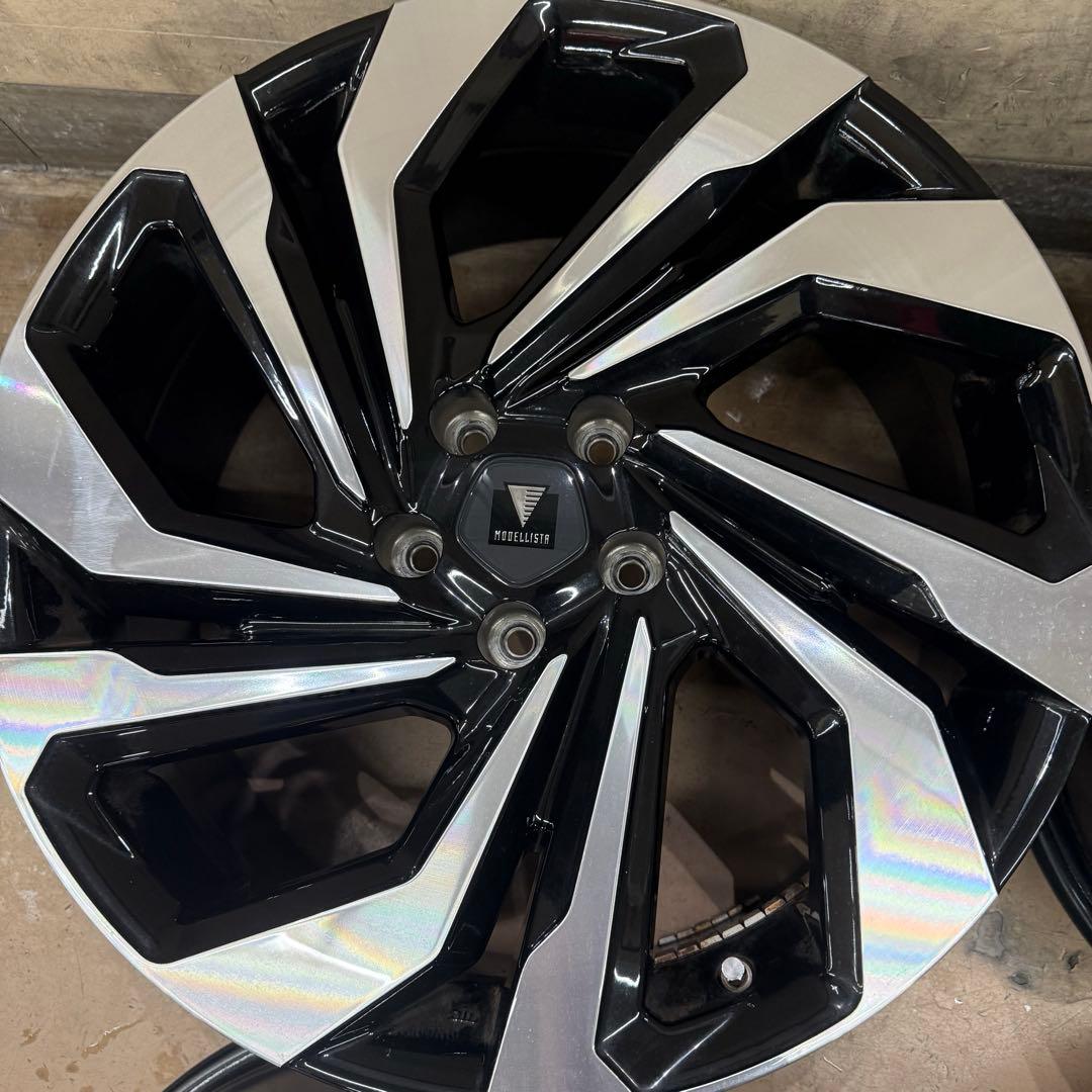 RAV4 19インチアルミホイールロックナット付MODELLISTA【即購入可】