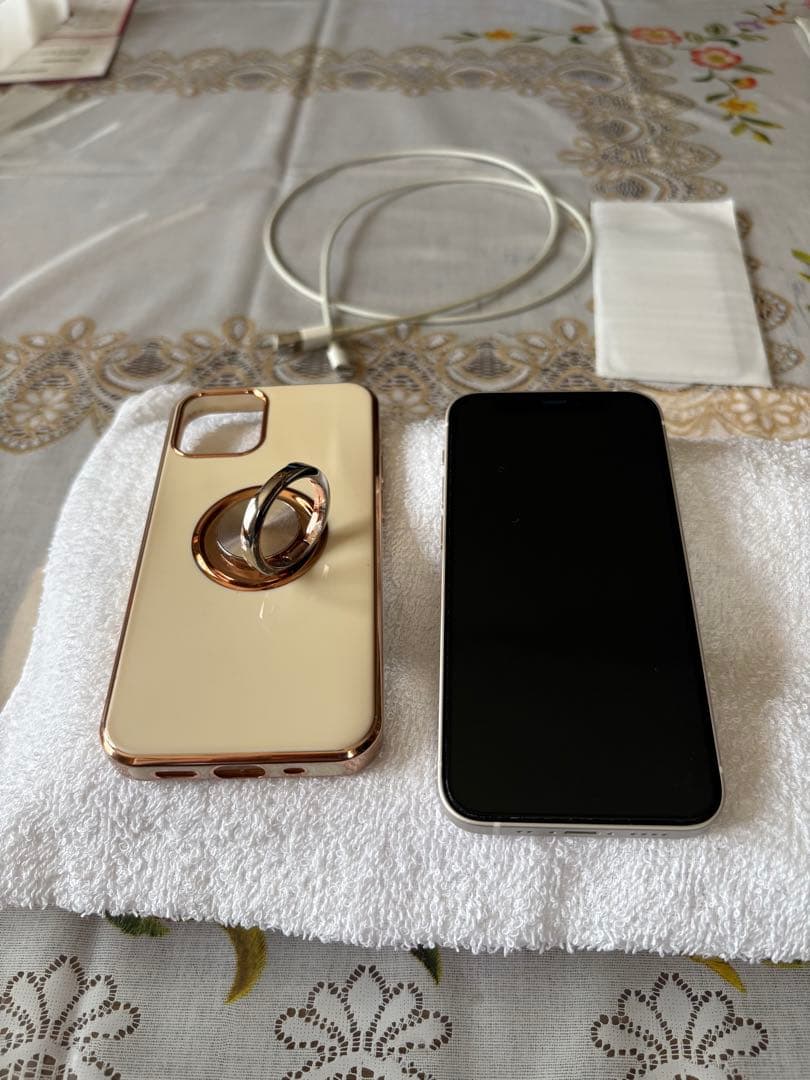 Apple iPhone 12mini 64GB ホワイト 本体 美品❗️