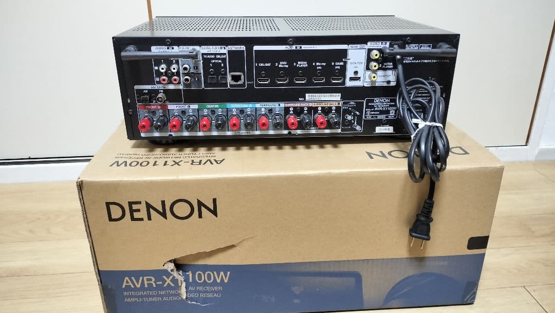DENON AVR-X1100W AVアンプ
