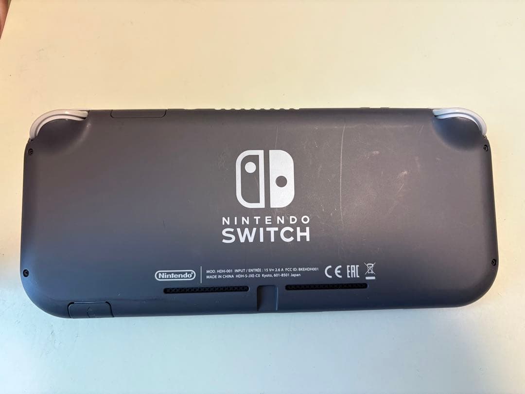 【美品】Nintendo Switch Lite グレー 本体セット 動作確認済