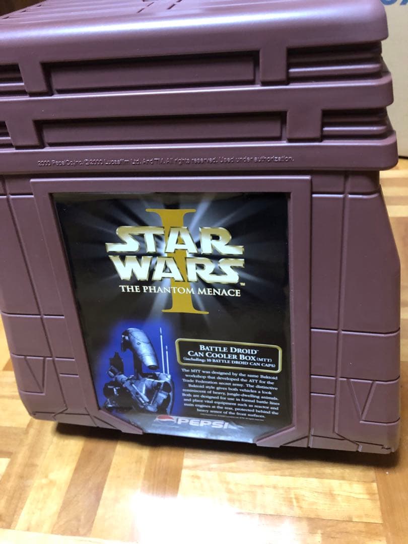 スターウォーズ　バトルドロイドMTTクーラーボックス　新品未使用　非売品　ペプシ