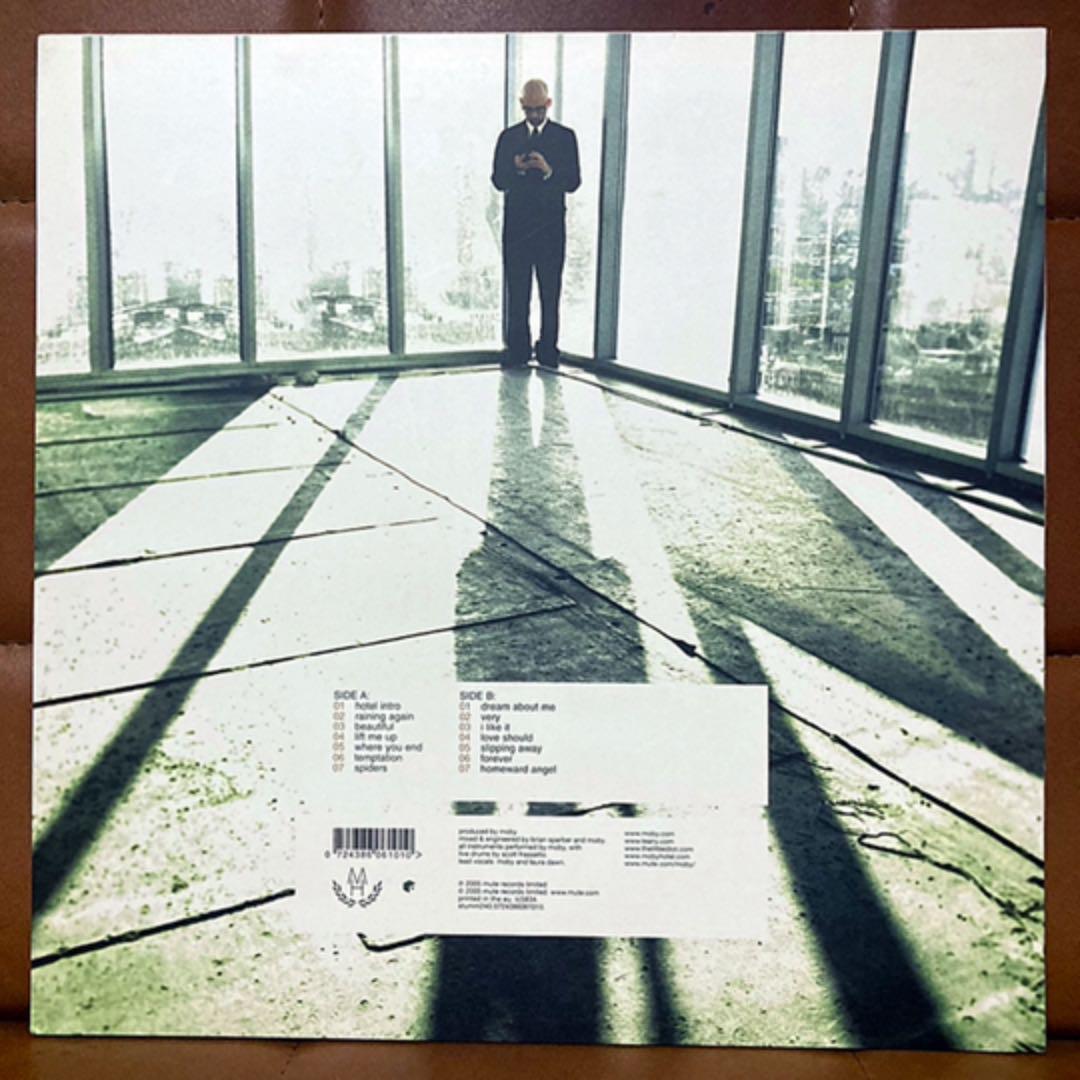 【希少LP】極美品レコード★Moby ‎– Hotel 当時もの送料込み
