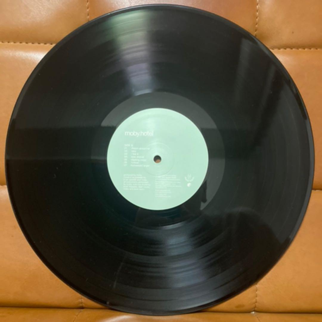 【希少LP】極美品レコード★Moby ‎– Hotel 当時もの送料込み