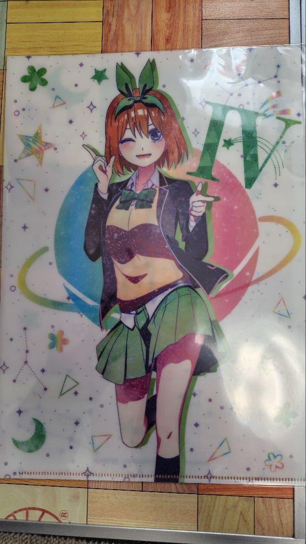 ファイル6枚セットとキャラクターグッズ