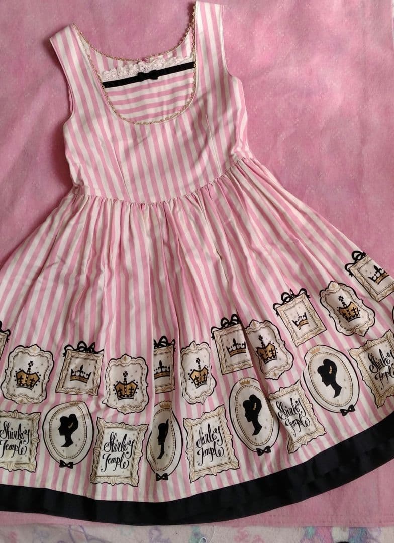 中古　シャーリーテンプル　トップス　スカート　120 130