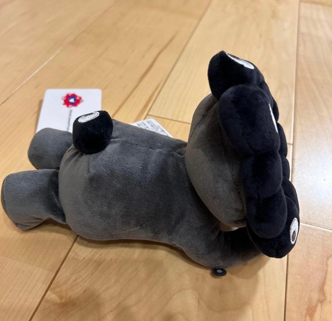 EXPO2025 ミャクミャク 這い型ぬいぐるみ黒 s