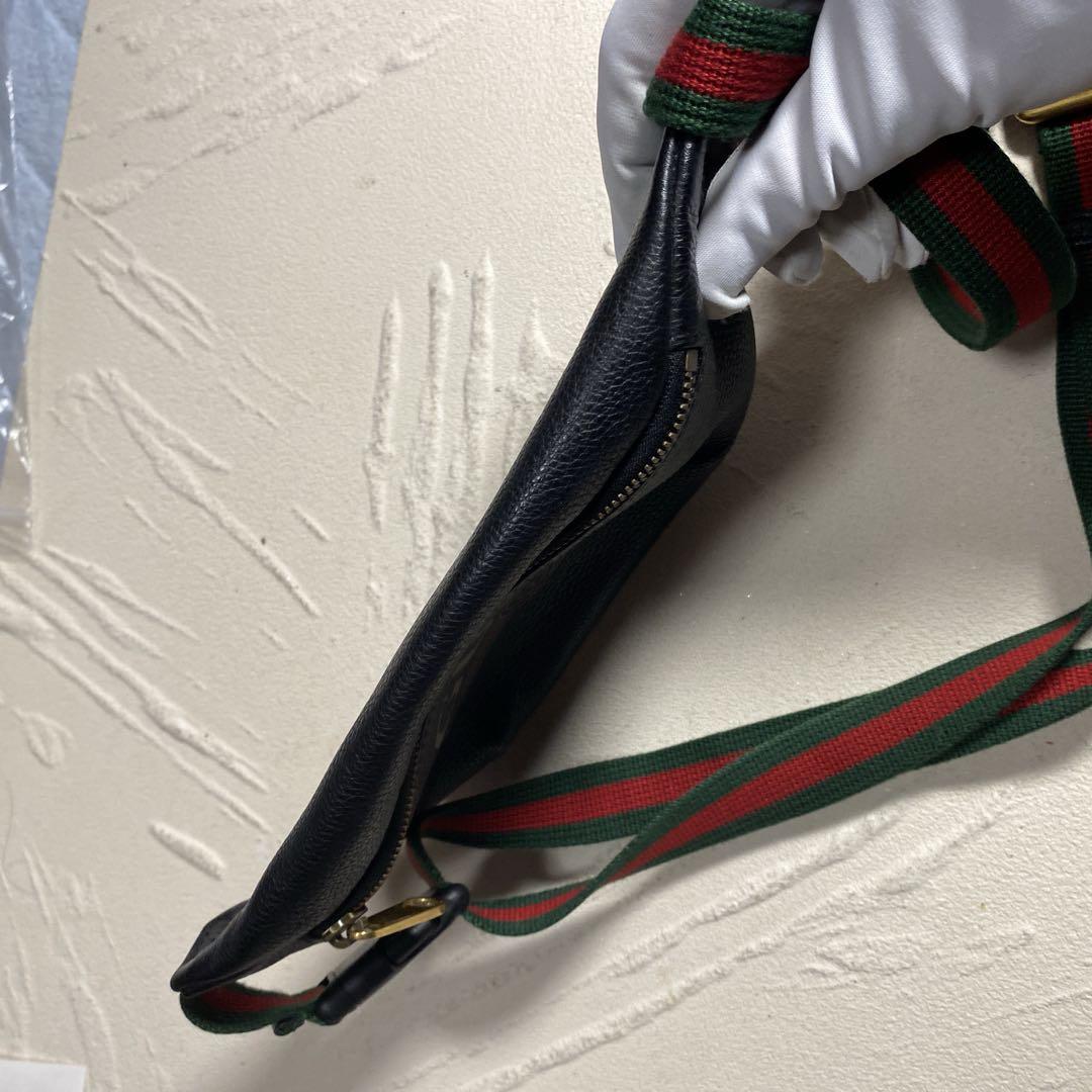 グッチ ウエストバッグ ボディバッグ ウエストポーチ シェリーラインGUCCI