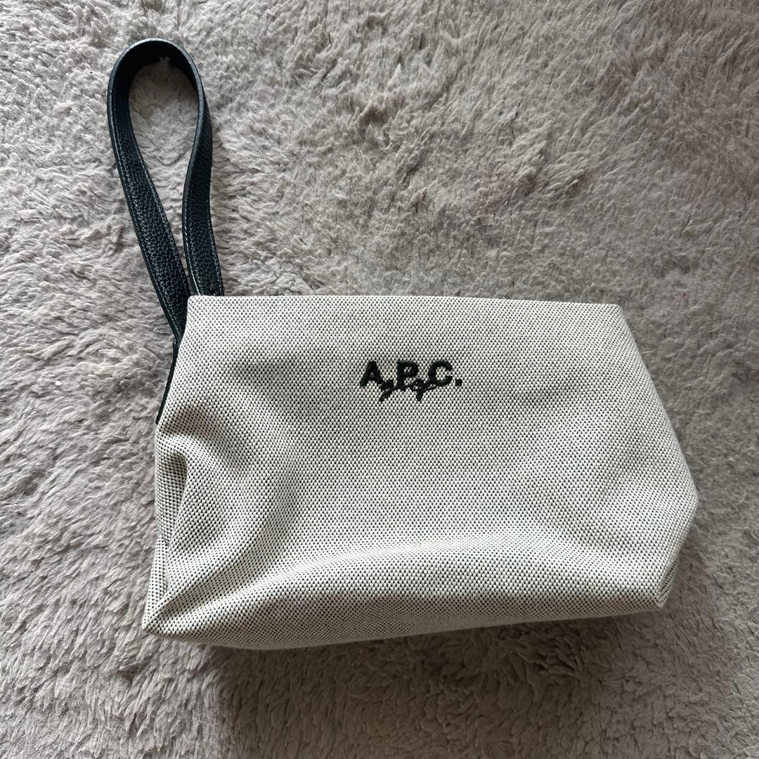 【美品】A.P.C. クラッチバッグ ゴルフ