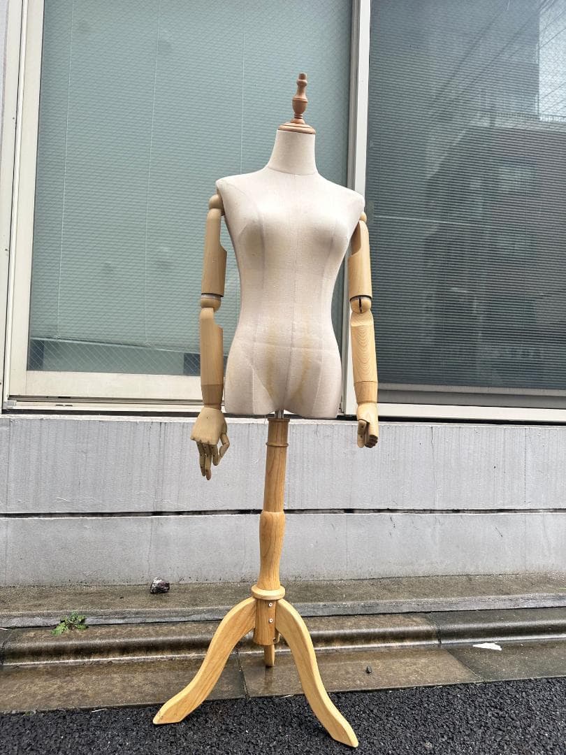 女性用マネキン 可動式腕付き