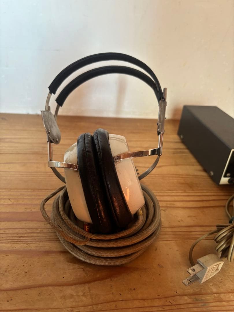 ビィンテージ　イヤースピーカー Stax New SRー3、SRDー5