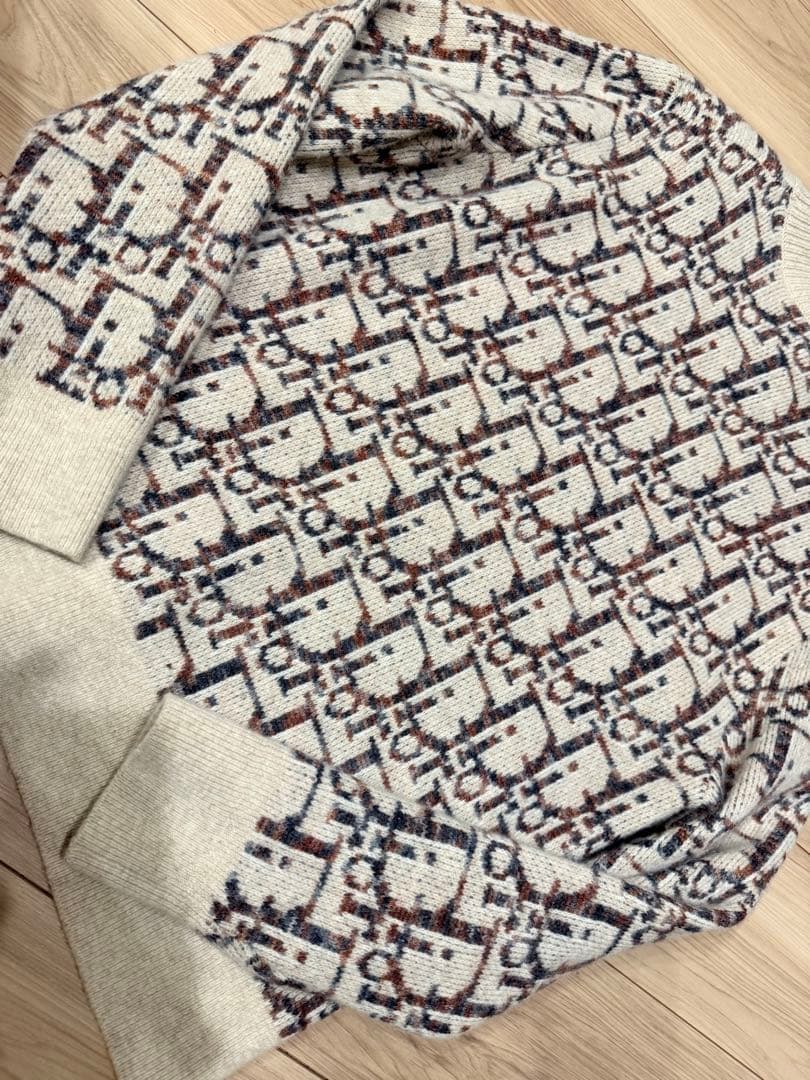 最終値下げDiorオブリーグニット メンズニット