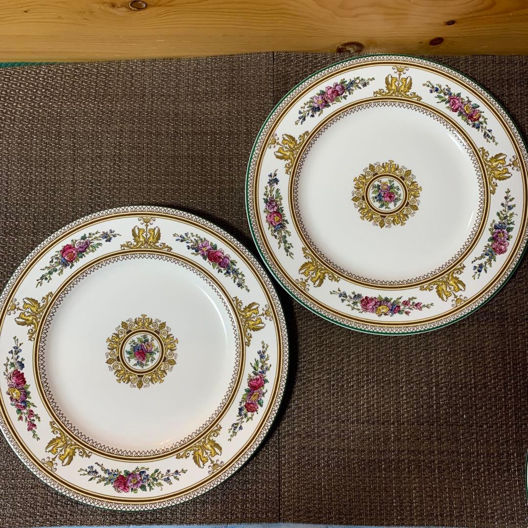 ウェッジウッド コロンビア　エナメル　27cm ディナープレート　6枚