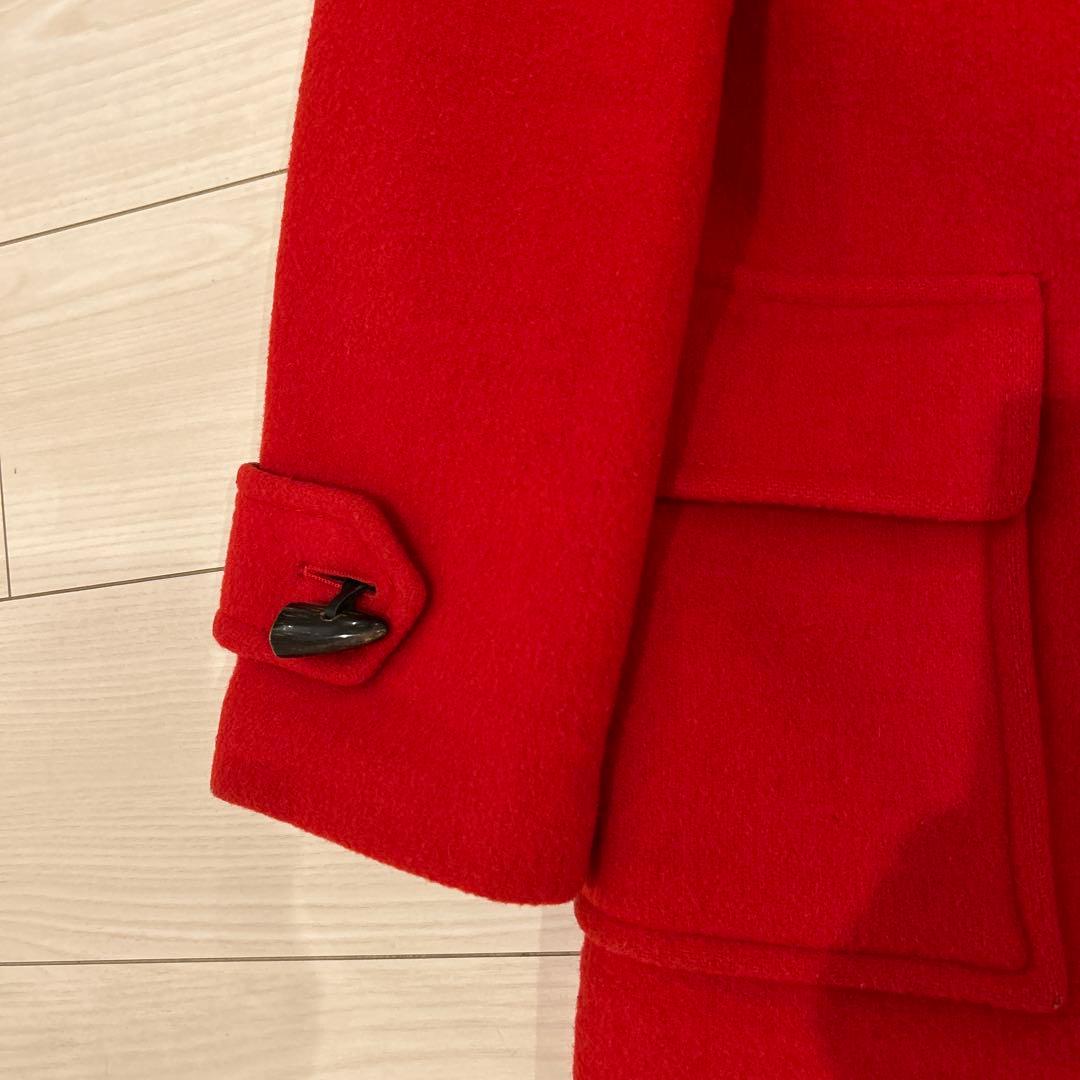 BURBERRY　ダッフルコート　ウール　英国製　ハーフ丈　L相当