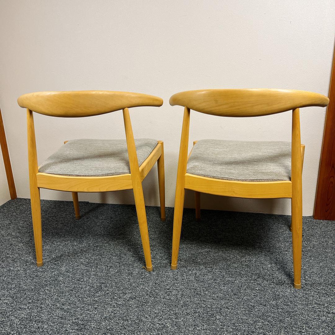 ニトリ ダイニングチェア NコレクションC-01 アームチェア 2脚セット