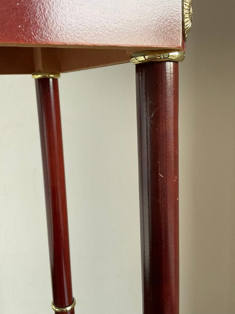 電話台　花台　レトロ　アンティーク サイドテーブル