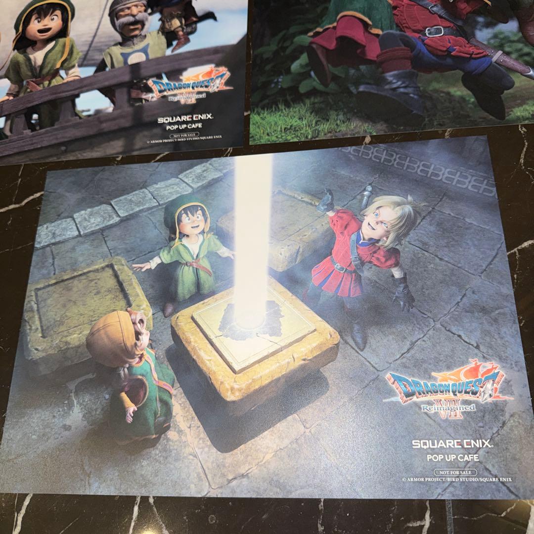 take　ドラゴンクエストVII ランチョンマット　３枚