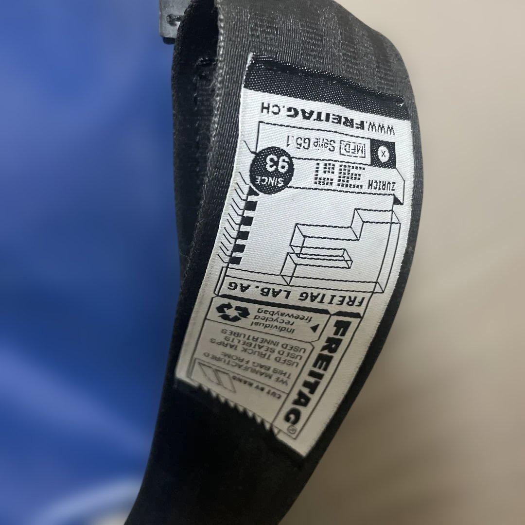 【美品】FREITAG F42 SURFSIDE 6メッセンジャーバッグ 青/黄