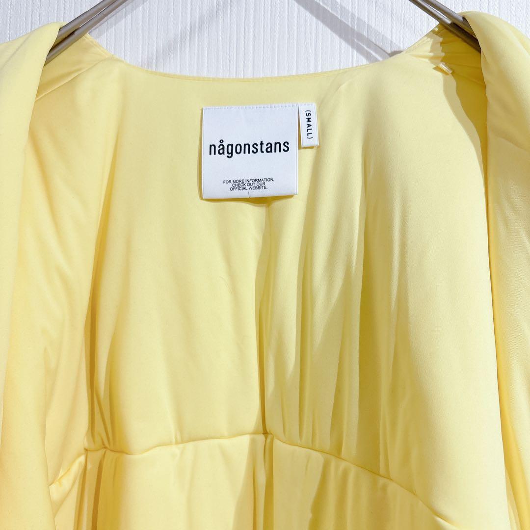 即完売品◇ナゴンスタンス　24SS フレアコート ライトダウン　中綿　ノーカラー