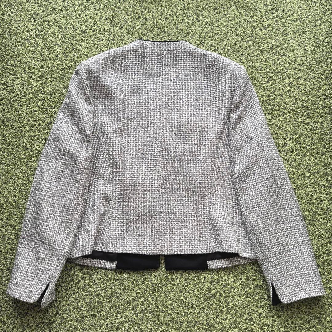 Yukiko Kimijima 大きいサイズ ノーカラージャケット