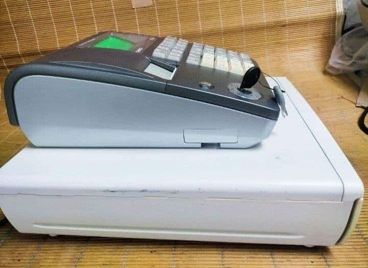 美品カシオレジスター　TE-300　フル設定無料　 送料無料人気　111144