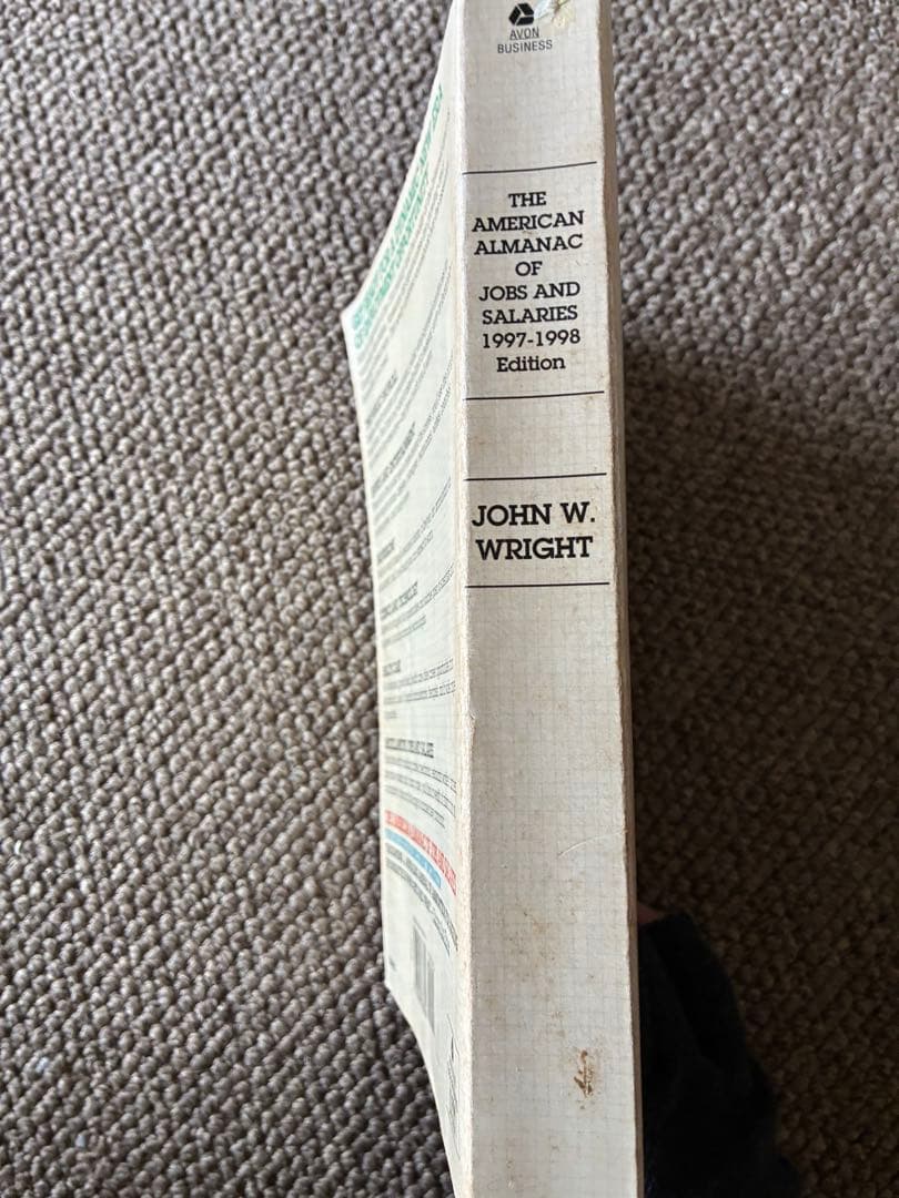 洋書 American of Jobs and Salaries97-98