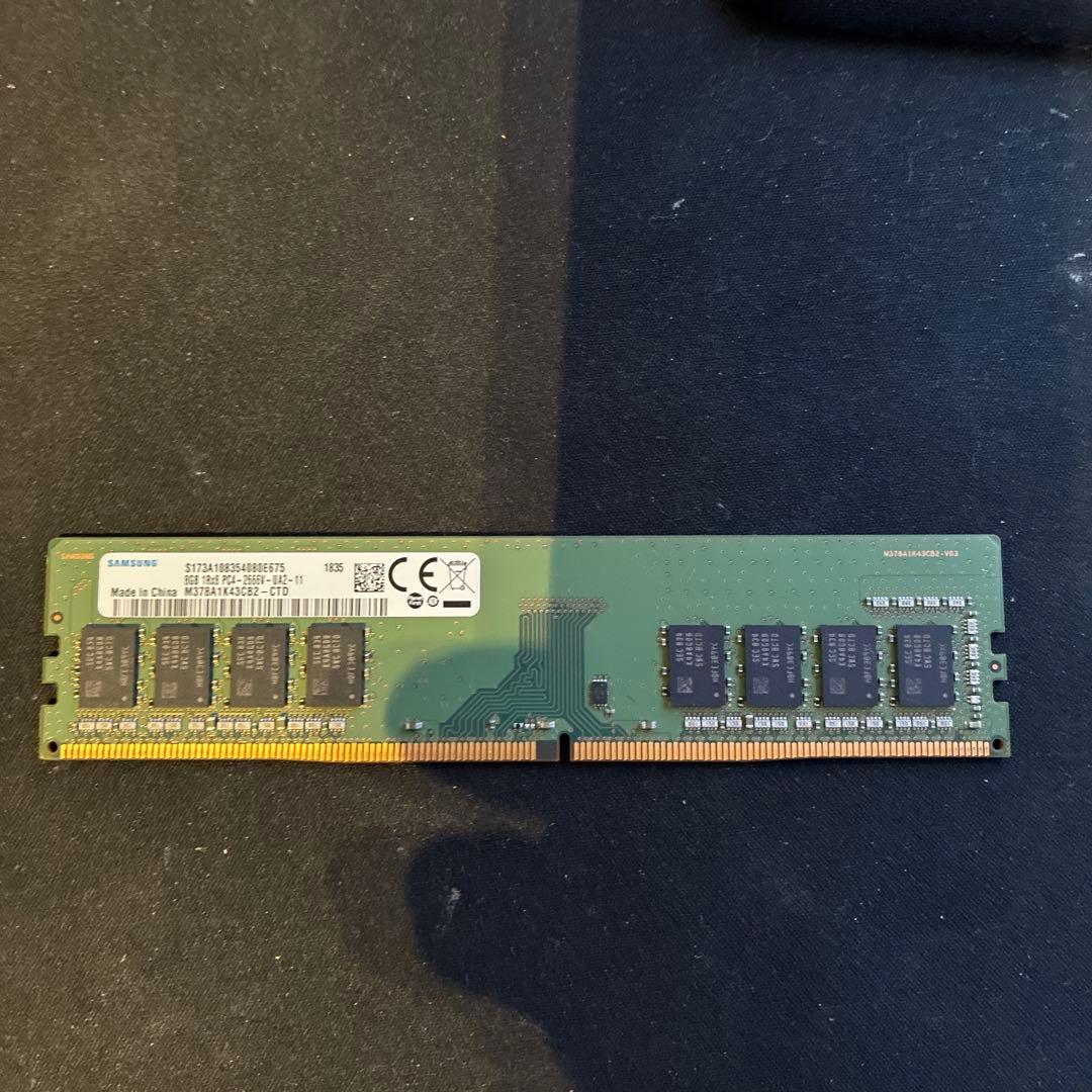 DDR4 8GB×4枚 32GB メモリ 混在 動作未確認