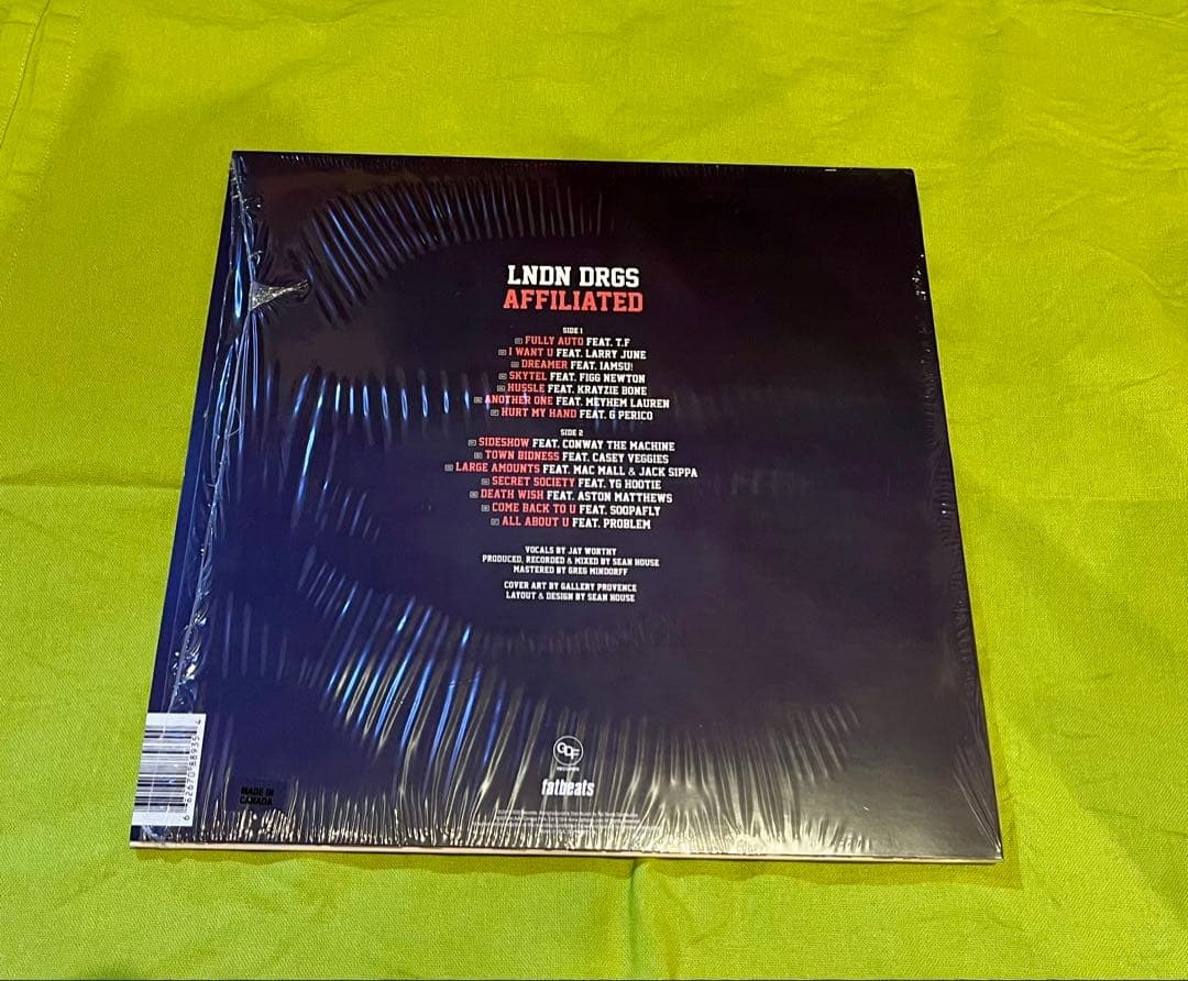 LNDN DRGS AFFILIATED 激レア‼︎ レコード