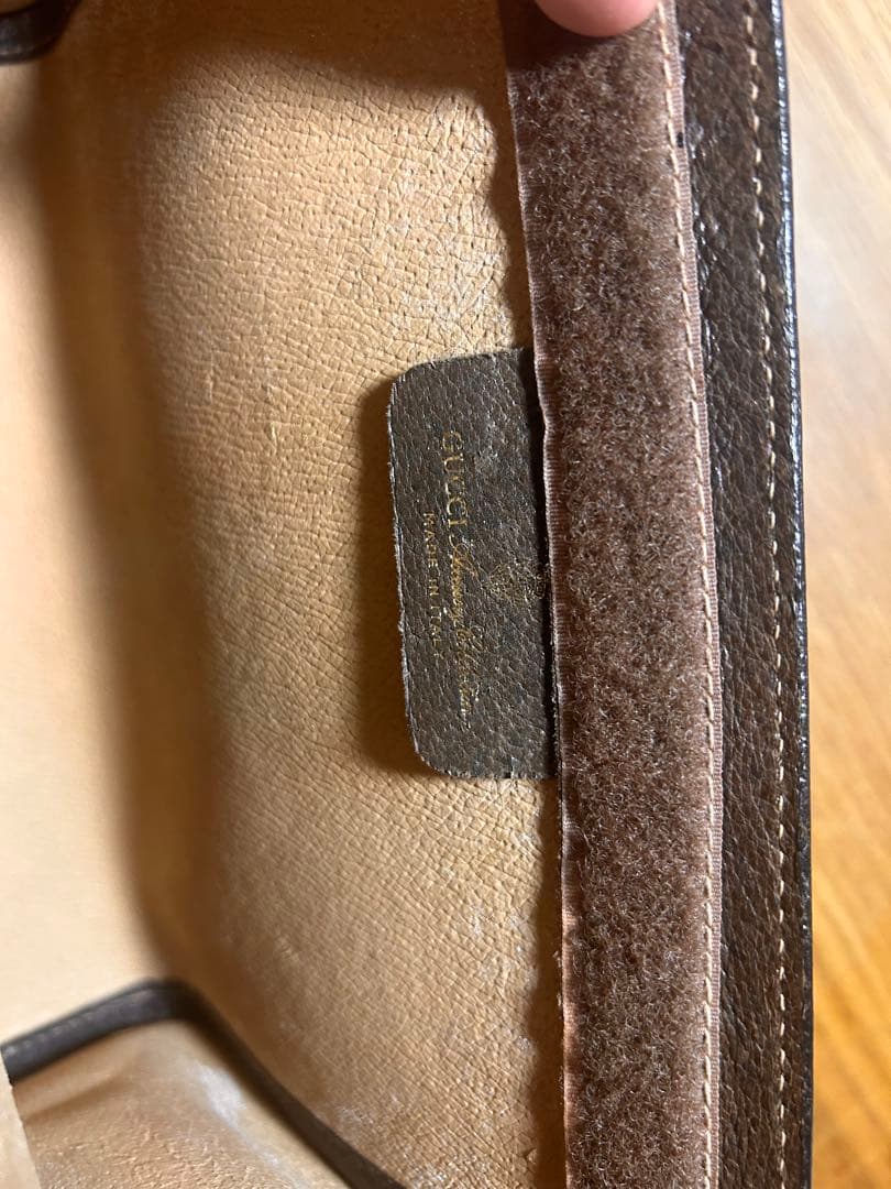 オールドグッチシェリーラインGG セカンドバッグ クラッチバッグ