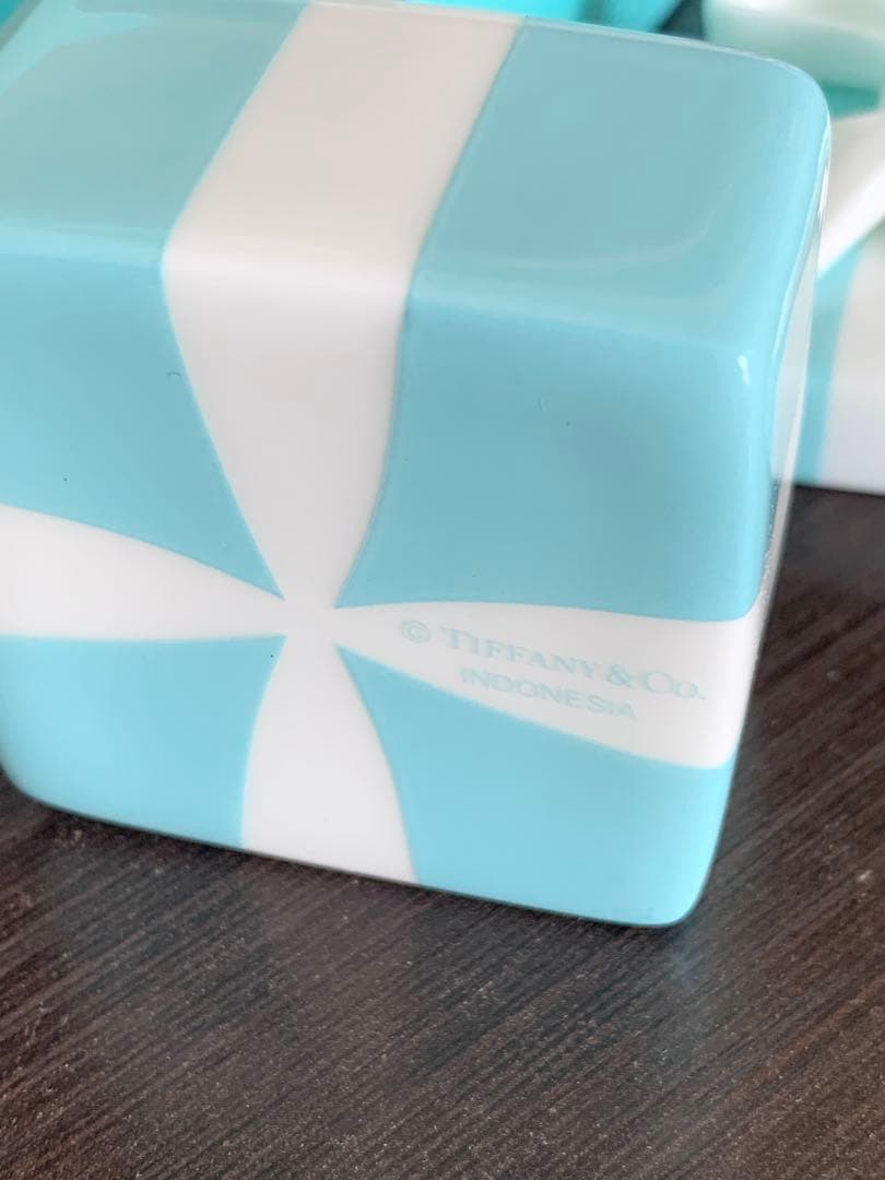 Tiffany & Co. ミニブルーボウボックス　アクセサリーケース