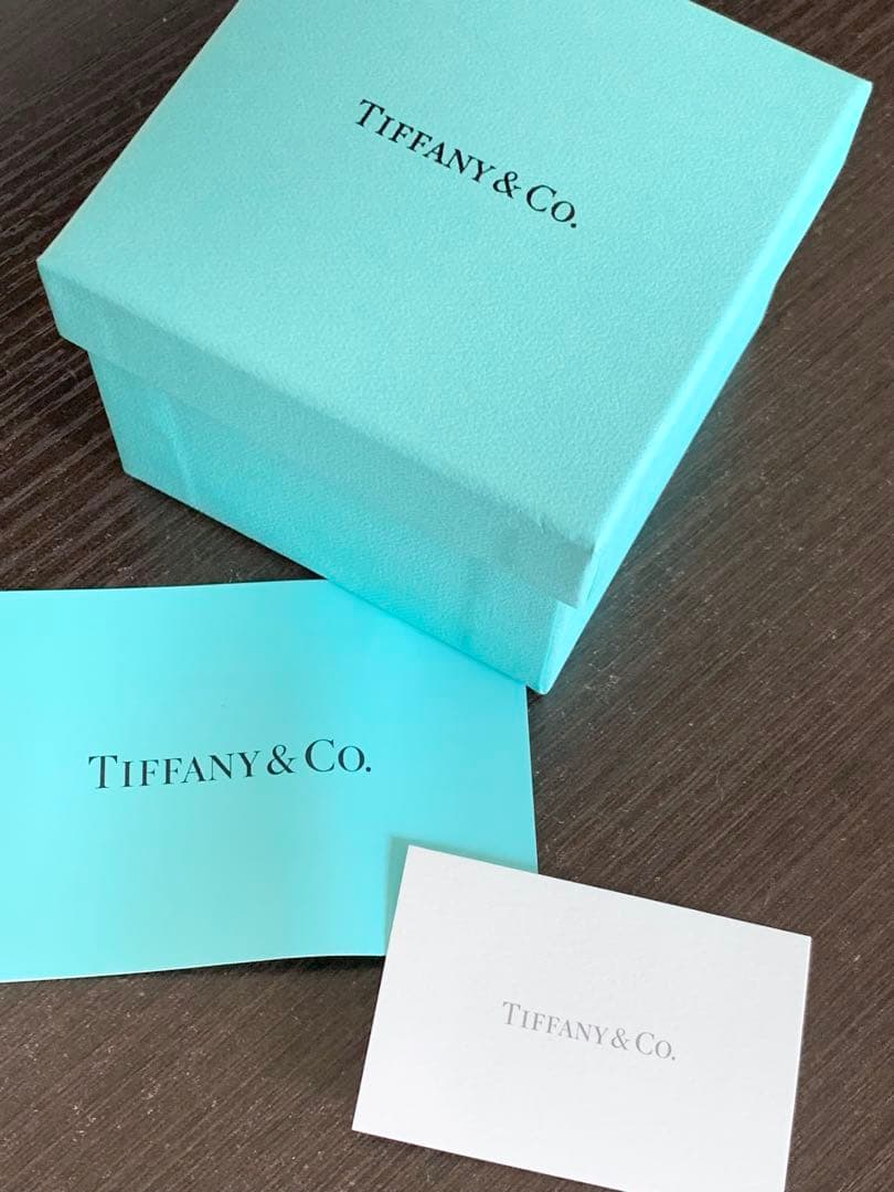 Tiffany & Co. ミニブルーボウボックス　アクセサリーケース