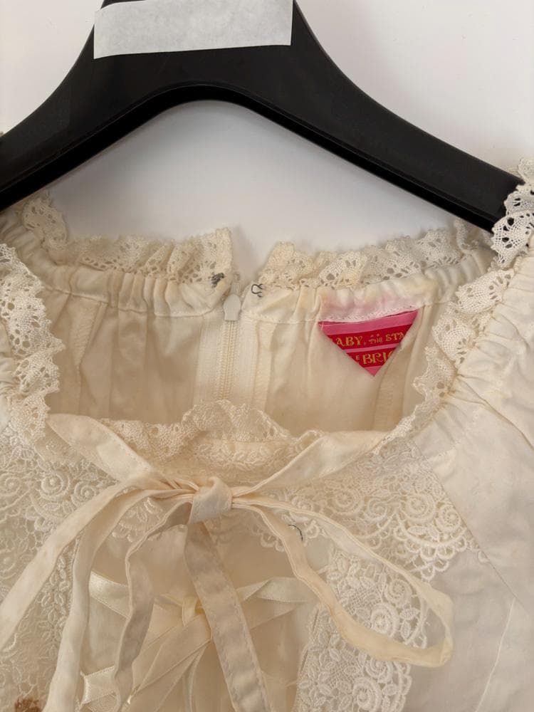 BABY,THE STARS SHINE BRIGHTさくらんぼ柄半袖(難あり）