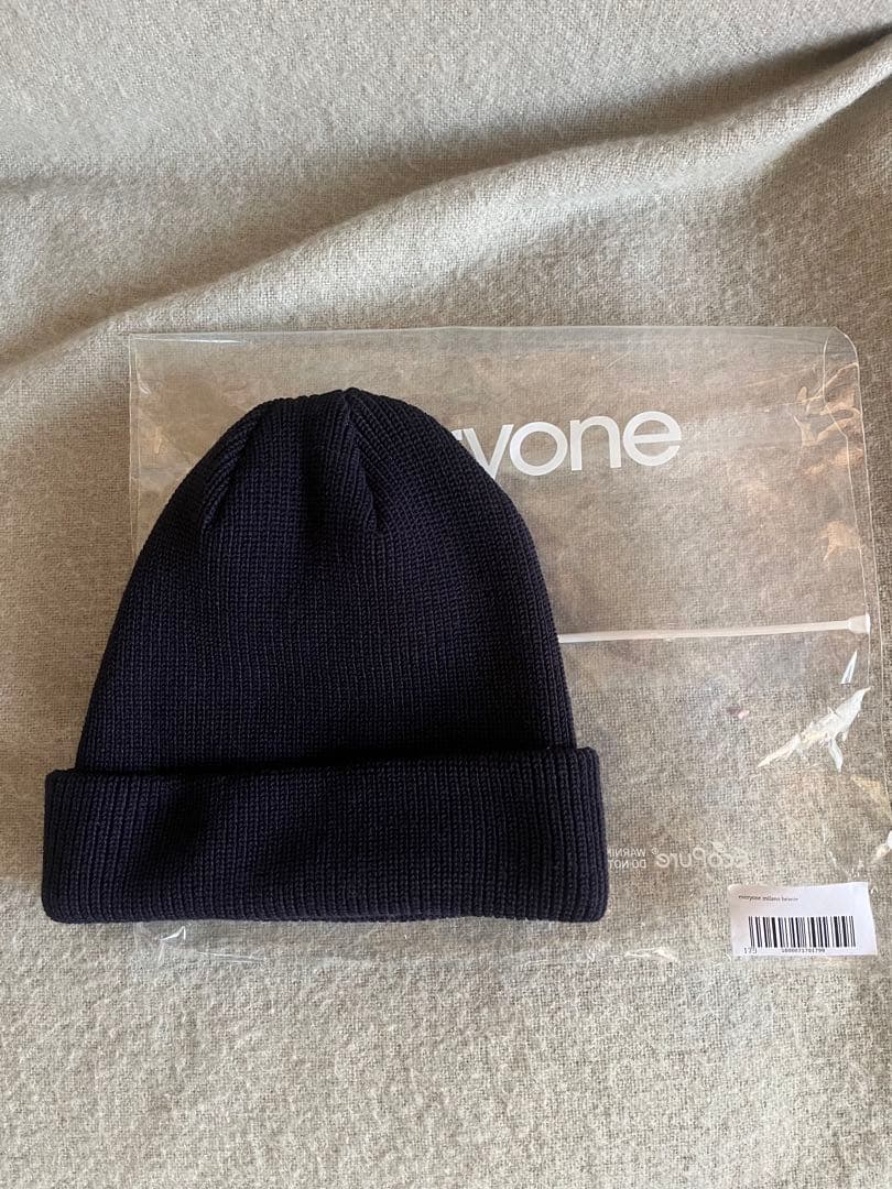 帽子 everyone milano rib knit